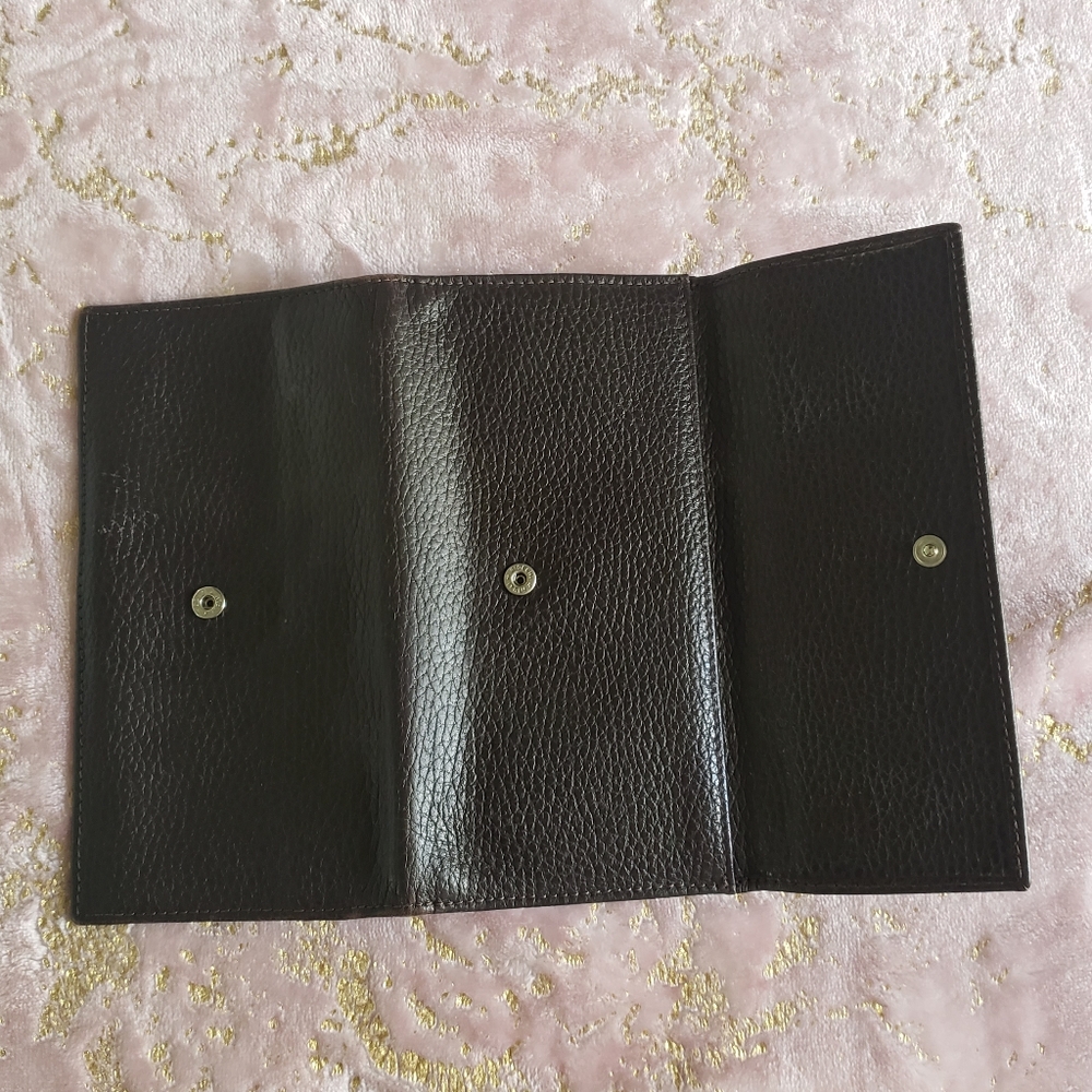DESMO LEATHER | Bifold Brown Wallet - Picture 3 of 16